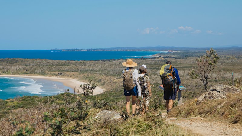 Lažja različica divje pohodniške poti na vzhodni obali
