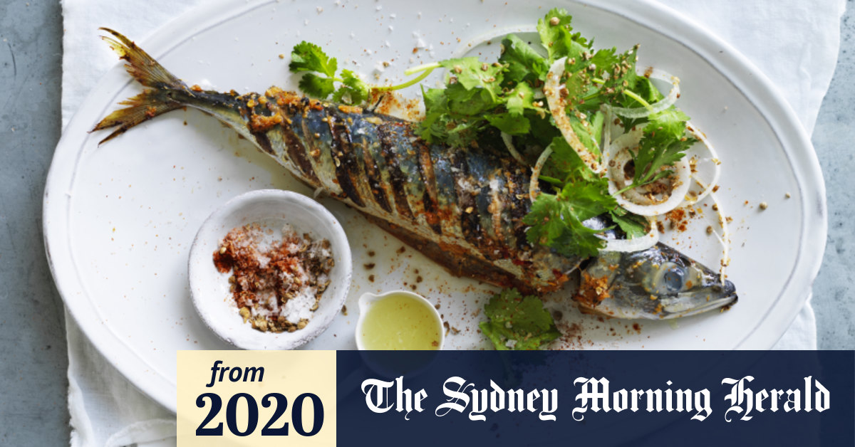 Karen Martini recipe: Grilled whole mackerel with ginger masala and