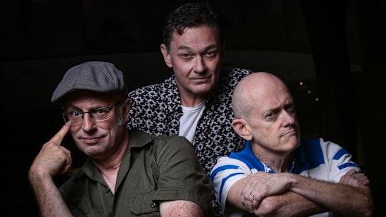 Comedy trio Tripod (Scott Edgar, aka Scod; Simon Hall, aka Yon; and Steven Gates, aka Gatesy)
The comedy trio are nominated, along with Montaigne and Austin Wintory, for a Grammy Award for best score for a video game.