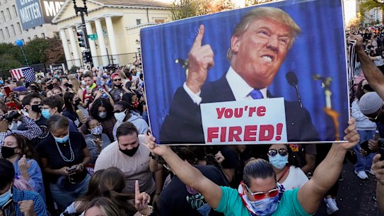 Americans have changed the channel on Donald Trump's reality TV presidency.