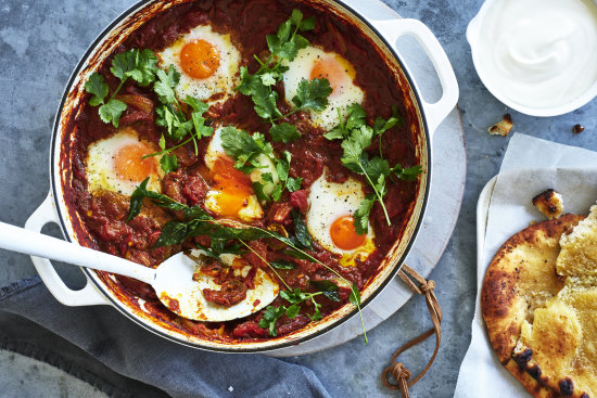 Shakshuka egg curry.