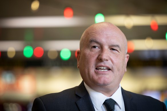 Transport Minister David Elliott.