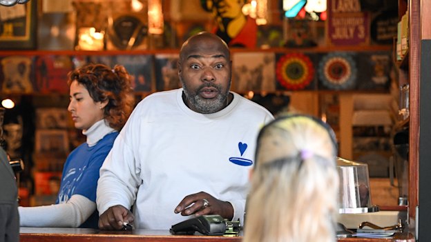 Fabrice Lemoyne runs a Glenferrie institution, record store and cafe Alley Tunes, near Swinburne University. 