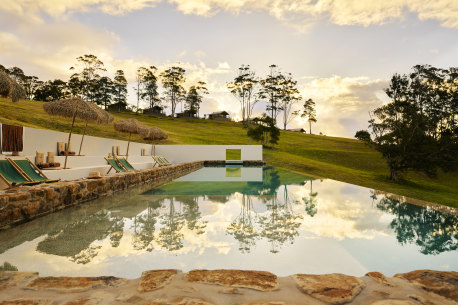 Poolside up at Coopers Shoot.