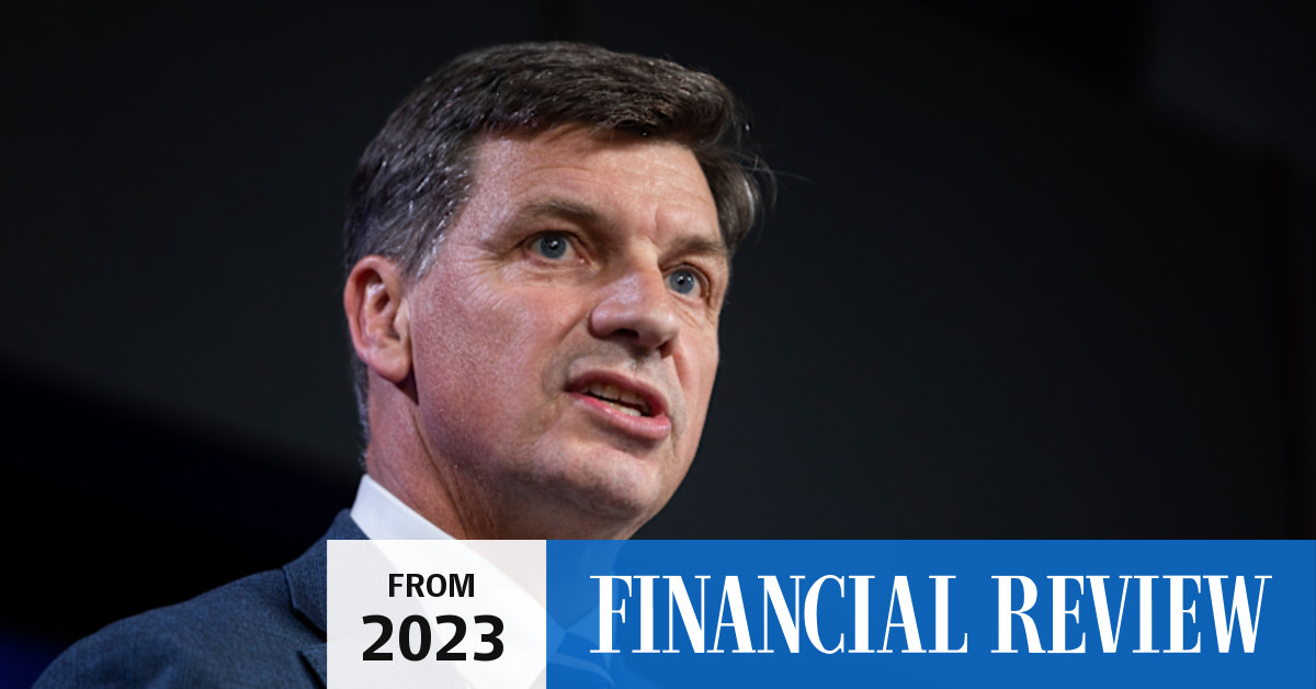 Angus Taylor flags tax overhaul to boost home ownership