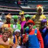 Amid Aussie joy at the ’G, spare a thought for Super Mario characters late to the party