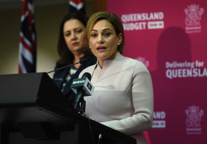 Queensland Premier Annastacia Palaszczuk (left) and Treasurer Jackie Trad are pushing for a City Deal for south-east Queensland. 