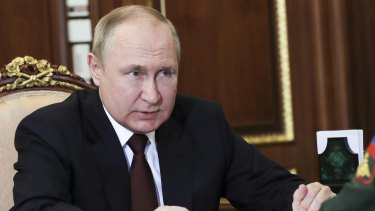 Russian President Vladimir Putin. 