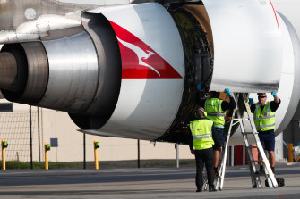 Six Qantas baggage handlers test positive to coronavirus - The Age