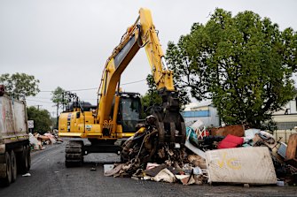 The clean up will take some time, Dr Collett said.