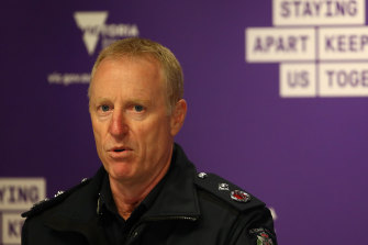 Victoria Police Deputy Commissioner Rick Nugent.