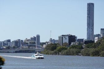 Real estate prices in Brisbane have increased this year. 