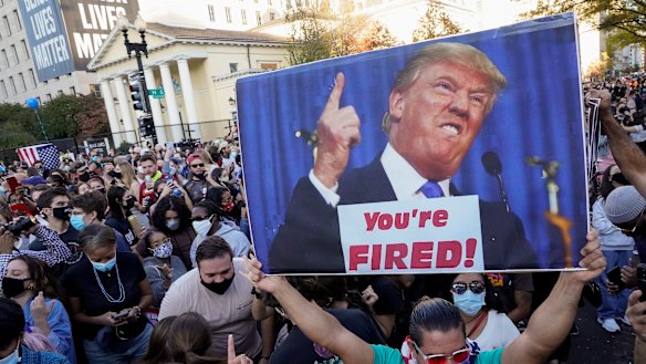 Americans have changed the channel on Donald Trump's reality TV presidency.