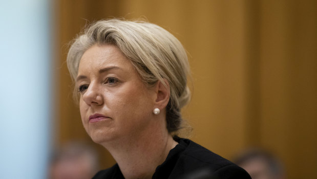 Former federal sport minister Senator Bridget McKenzie. 