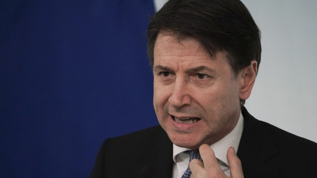 Giuseppe Conte: "There won't be just a red zone - there will be Italy."