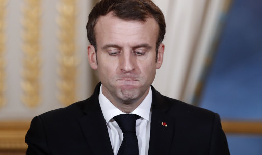 French President Emmanuel Macron.