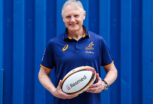 Wallabies coach Joe Schmidt getting ready for the Lions series.
