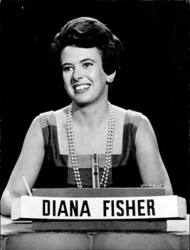 Diana Fisher led the Seven commentary team for the Queen’s visit in 1965, the first woman to do so in Australian media.