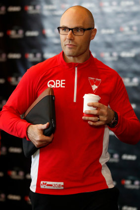 Swans boss Tom Harley.