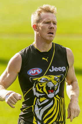 Jack's back: Riewoldt is set to face Greater Western Sydney.