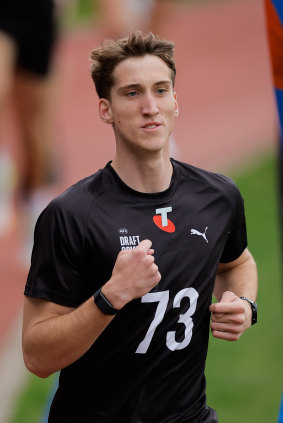 Jack Whitlock will be appealing to clubs looking for a key forward of the future.