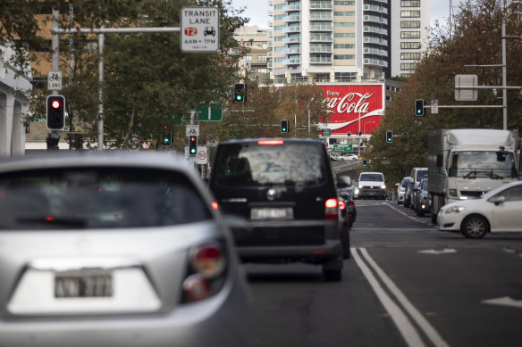 Sydney roads are getting busy again.