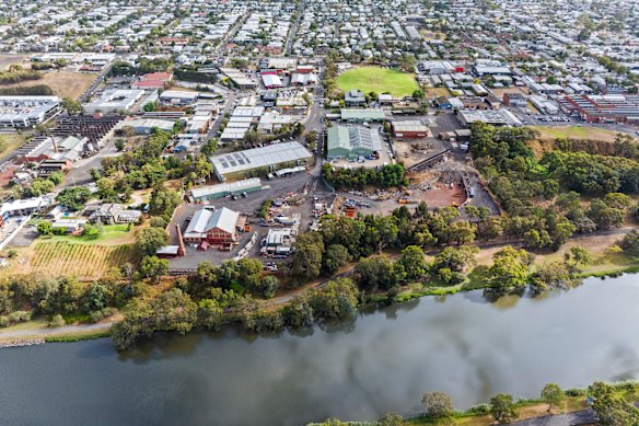 Three properties on the Barwon River in Geelong’s Newton are for sale.