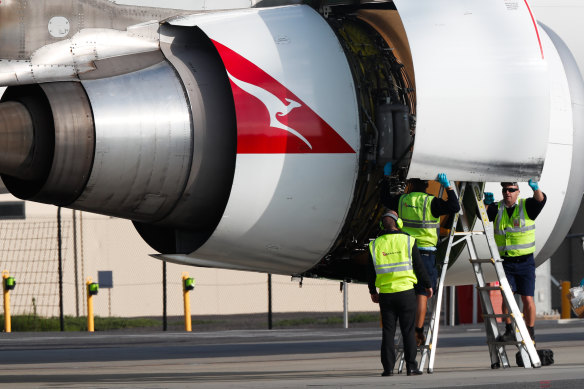 Six Qantas baggage handlers have tested positive for COVID-19 in Adelaide. 