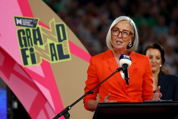 Netball Australia chair Liz Ellis.
