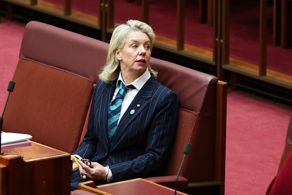 Senator Bridget McKenzie.