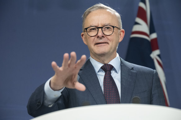 Prime Minister Anthony Albanese on Tuesday delivered a blunt warning to the Greens over climate policy.