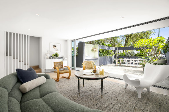 Architect Graham Ormsby redesigned the Bondi Junction terrace before he sold it in 2010.
