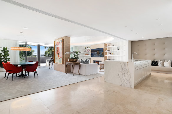  The Darling Point spread of Leify and Robert Pagliuso sold for $16.2 million. 