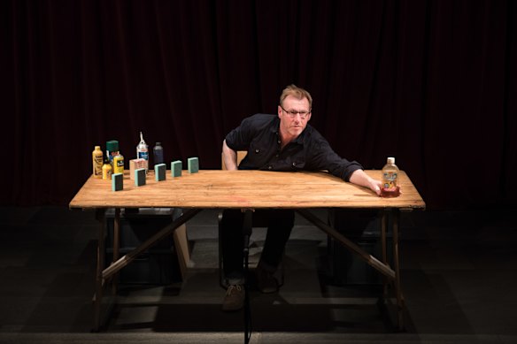 An example of the stripped back approach of Table Top Shakespeare.
