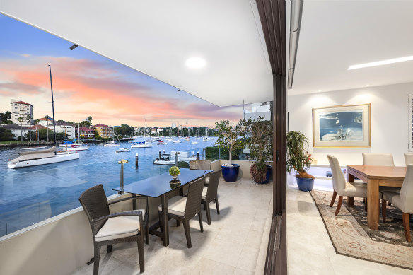 The Careening Cove apartment of Phil and Meryl Harry is up for sale.