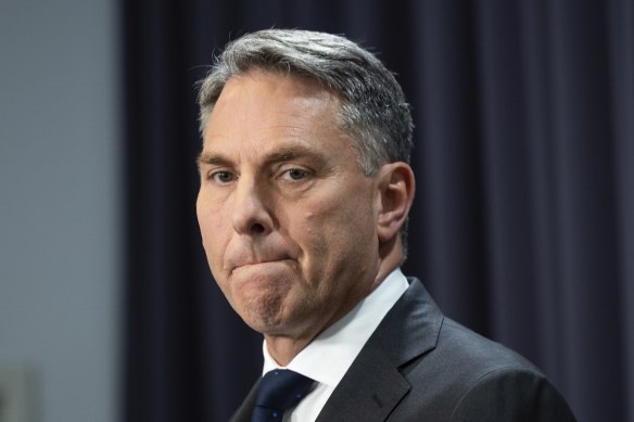 Defence Minister Richard Marles will stare down concern about the AUKUS pact at the Labor Party national conference on Friday.