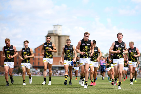 Richmond will have their full list available for selection for round one - save for the retired Alex Rance.