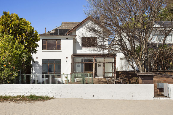 The Rose Bay house was marketed as “liveable” before it sold for  million.