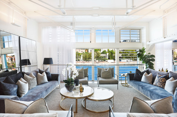 The four-bedroom apartment is among the most expensive sales at the Finger Wharf.