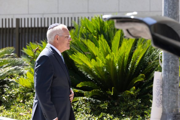 Former prime minister Scott Morrison.