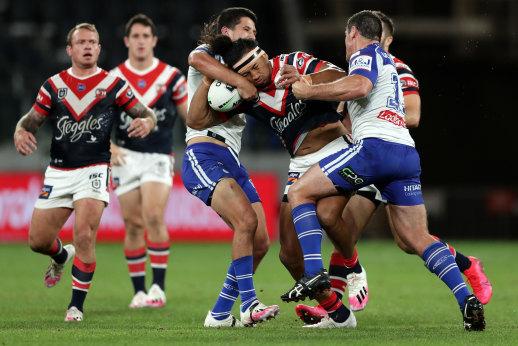 Sitili Tupouniua will wear Cordner's No.11 jersey for the Sydney Roosters.