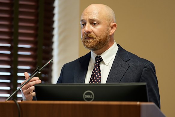 Ihnen speaks during a court hearing in Nashville on Wednesday.