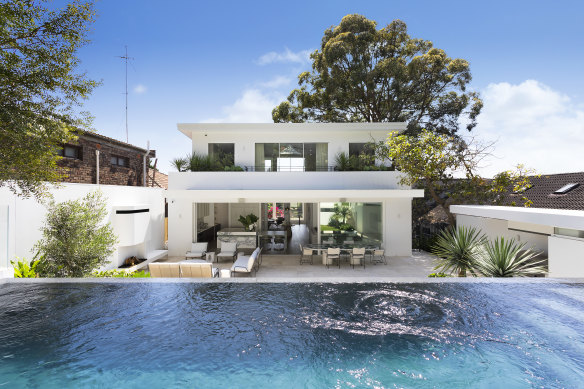 The Bellevue Hill house of Poppy O’Neil and Anthony Tzaneros has been gutted and extended since 2021.