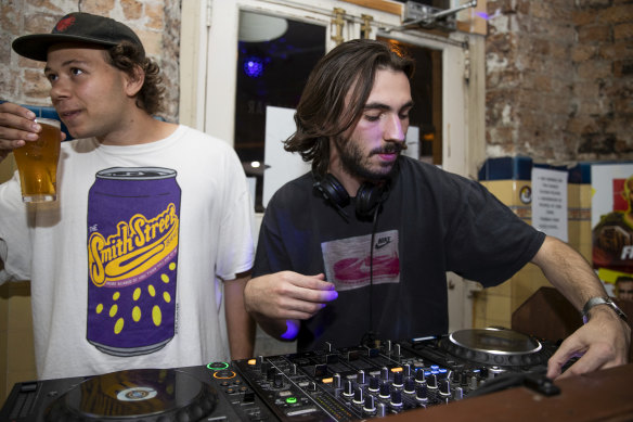 DJs are back in business playing to live dance floors at the Lord Gladstone Hotel.