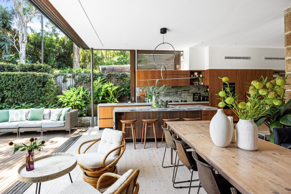 The Andrew Burges Architects-redesigned house is one of Bondi Beach’s original cottages.