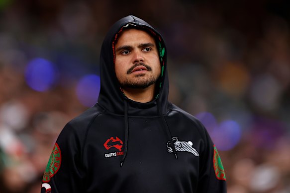 Latrell Mitchell is unlikely to play for South Sydney this week.