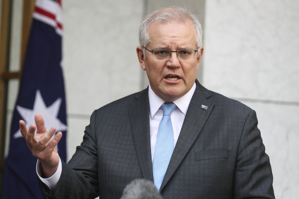 Prime Minister Scott Morrison wants to see states and territories use home quarantine to allow international travel once vaccination targets are met.