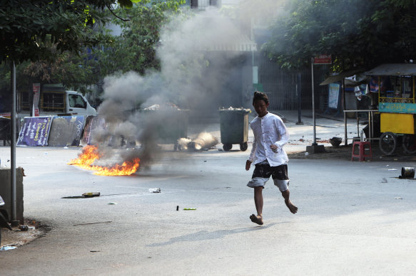 Protests are ongoing across Myanmar following the military coup.