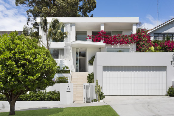 The Bellevue Hill home of Poppy O’Neil and Anthony Tzaneros goes to auction on December 11.