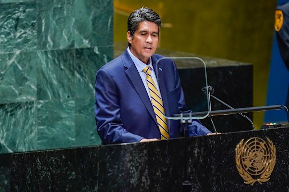 Palau’s President Surangel Whipps